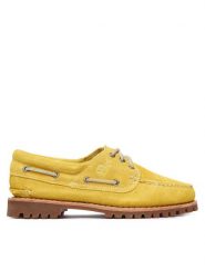 Timberland Półbuty TB0A2GNVENT1 Żółty. Żółte półbuty damskie Timberland, bez wzorów, ze skóry, bez obcasa, na płaskiej podeszwie. Za 899.99 zł.