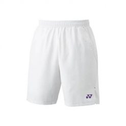 Spodnie badminton męskie Yonex Wimbledon 2024. Białe spodnie materiałowe męskie YONEX, bez wzorów, z materiału, sportowe. Za 346.00 zł.