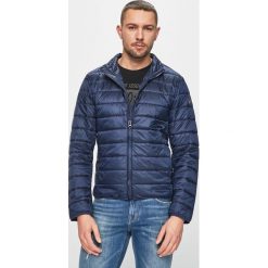 Mustang - Kurtka. Niebieskie kurtki męskie Mustang, m, bez wzorów, z materiału, bez kaptura. W wyprzedaży za 159.90 zł.