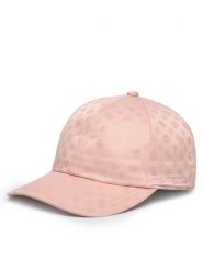 Guess Czapka z daszkiem AW5513 POL01 Różowy jasny. Czerwone czapki z daszkiem damskie Guess, z aplikacjami, z poliesteru. Za 159.99 zł.