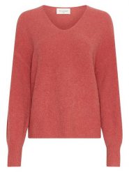 MOSS COPENHAGEN Sweter w kolorze jasnoróżowym rozmiar: M/L. Różowe swetry klasyczne damskie MOSS COPENHAGEN, l, z wełny, bez kołnierzyka. Za 204.95 zł.