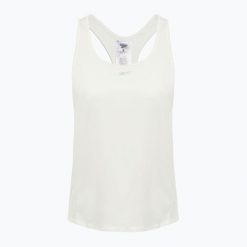 Koszulka Reebok Rbk-Chill Atletic Tank. Brązowe t-shirty damskie REEBOK FITNESS, bez wzorów, bez ramiączek. Za 79.99 zł.