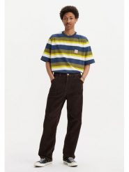 Levi's Spodnie w kolorze brązowym rozmiar: W34/L34. Brązowe spodnie materiałowe męskie Levi's, bez wzorów, z materiału. Za 195.77 zł.