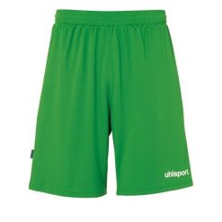 Szorty Uhlsport Center Basic FTP. Zielone szorty męskie UHLSPORT, bez kołnierzyka. Za 114.50 zł.