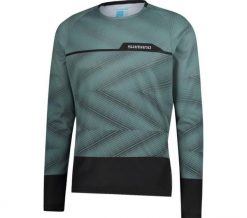 Koszulka z długim rękawem MYOKO L.S., zielony. Zielone koszulki męskie z długim rękawem SHIMANO, l, z materiału. Za 329.90 zł.