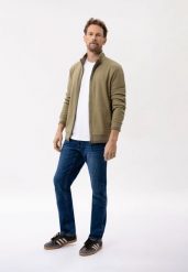 Bluza ze stójką B-VINI. Bluzy bez kaptura męskie Volcano, m, z bawełny. Za 169.99 zł.