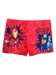 Avengers Kąpielówki "Avengers Classic" w kolorze czerwonym ze wzorem rozmiar: 104. Czerwone kąpielówki męskie Avengers, bez wzorów, z materiału. Za 29.05 zł.