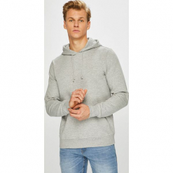 Brave Soul - Bluza. Brązowe bluzy z kapturem męskie Brave Soul, l, z bawełny. W wyprzedaży za 39.90 zł.