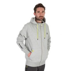 Bluza Męska Wędkarska Matrix Full Zip Hoody. Szare bluzy bez kaptura męskie MATRIX, m. Za 258.99 zł.