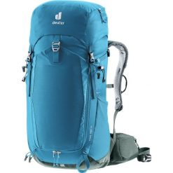 Plecak turystyczny Deuter Trail Pro 36 - wave/ivy. Niebieskie plecaki damskie Deuter, bez wzorów, sportowe. Za 833.99 zł.