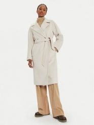 Weekend Max Mara Płaszcz wełniany Resina 2425016092 Écru Regular Fit. Płaszcze damskie Weekend Max Mara, na zimę, bez wzorów, z wełny. Za 3,449.00 zł.