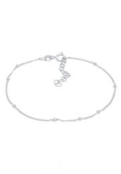 Elli Damski łańcuszek pancerka z kulkami Basic Trend Blogger srebro 925 Sterling Silver Bransoletki 1 ct. Szare bransoletki damskie Elli, srebrne. Za 249.89 zł.