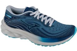 Damskie buty do biegania Mizuno Wave Skyrise Wos. Niebieskie obuwie do biegania damskie Mizuno, mizuno wave. Za 349.99 zł.