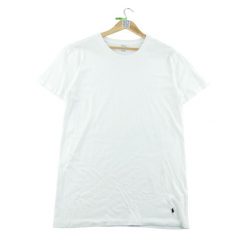 Second life - T-shirt męski Polo Ralph Lauren - Stan bardzo dobry. Białe koszulki polo męskie Ralph Lauren, l, bez wzorów, bez ramiączek. Za 106.46 zł.
