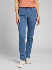 Lee Dżinsy "Marion" - Regular fit - w kolorze błękitnym rozmiar: W29/L33. Niebieskie jeansy damskie Lee, z podwyższonym stanem. Za 113.36 zł.