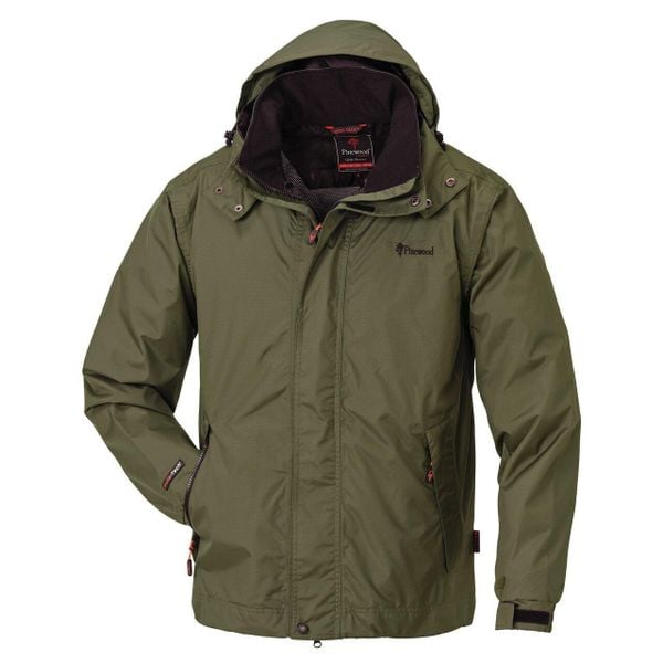 Kurtka wodoodporna Pinewood Tornado Extreme. Zielone kurtki męskie Pinewood, m, bez wzorów, z poliesteru, bez kaptura. Za 789.99 zł.