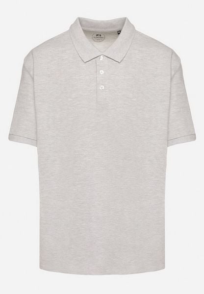 Ciemnoszara Klasyczna Koszulka Polo z Bawełny Erdetia. Szare koszulki polo męskie Born2be, m, bez wzorów, z bawełny, bez ramiączek. Za 34.99 zł.