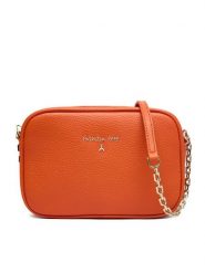 Patrizia Pepe Torebka CB0071/L001-R877 Pomarańczowy. Brązowe listonoszki damskie Patrizia Pepe, bez wzorów, ze skóry, bez dodatków. Za 689.99 zł.