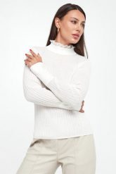 Sweter damski z falbaną TWINSET. Kardigany damskie Twinset Milano, xs, bez wzorów. W wyprzedaży za 454.35 zł.