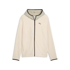 Bluza Puma Pumatech Z Pełnym Zamkiem Dk Dorośli. Białe bluzy sportowe męskie Puma, bez wzorów, z bawełny, sportowe, bez kołnierzyka, bez ramiączek. Za 373.99 zł.