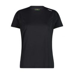 Koszulka damska turystyczna CMP 33N5576. Czarne bluzki sportowe damskie CMP, l, bez wzorów, bez ramiączek. W wyprzedaży za 111.99 zł.