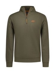 NEW ZEALAND AUCKLAND Bluza w kolorze khaki rozmiar: S. Brązowe bluzy bez kaptura męskie New Zealand Auckland, s. Za 196.24 zł.