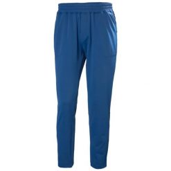 Spodnie Helly Hansen Versalite. Niebieskie spodnie materiałowe męskie Helly Hansen, bez wzorów, z elastanu. Za 331.50 zł.