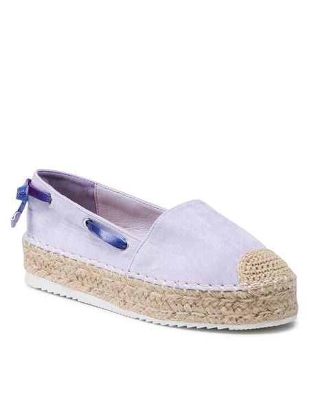 Jenny Fairy Espadryle WSS20530-01 Fioletowy. Fioletowe espadryle damskie Jenny Fairy, bez wzorów, z materiału, bez obcasa. Za 59.99 zł.