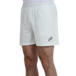 Bullpadel Meis Shorts. Niebieskie szorty męskie bullpadel, bez wzorów, z jersey. Za 171.60 zł.