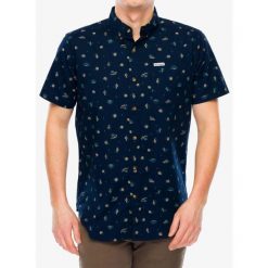 Koszula męska Columbia Rapid Rivers Printed Short Sleeve Shirt. Niebieskie koszule męskie Columbia, m, bez wzorów, bez kołnierzyka, bez ramiączek. Za 172.99 zł.