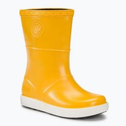 Kalosze juniorskie BOATILUS Penguy Worm Lining. Niebieskie kalosze damskie Boatilus, bez wzorów. Za 109.99 zł.