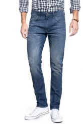 MĘSKIE SPODNIE JEANSOWE LEE LUKE TINTED FREEPORT L719PXDA 112119296. Spodnie materiałowe męskie Lee, bez wzorów, z jeansu. Za 209.99 zł.