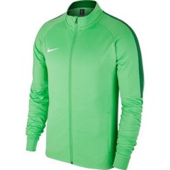 Bluza męska Nike M Dry Academy 18 Knit Track Jacket zielony 893701 361. Zielone bluzy bez kaptura męskie Nike, bez wzorów, sportowe, bez kołnierzyka, bez ramiączek. W wyprzedaży za 153.20 zł.
