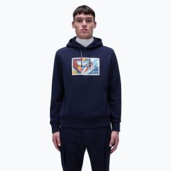 Bluza męska Napapijri B-Portalet Hooded. Czarne bluzy bez kaptura męskie Napapijri, m. Za 389.99 zł.