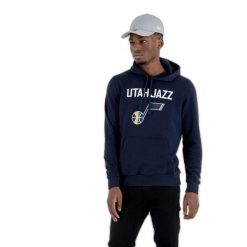 Bluza z kapturem Utah Jazz NBA. Niebieskie bluzy z kapturem męskie New Era, m. Za 288.85 zł.