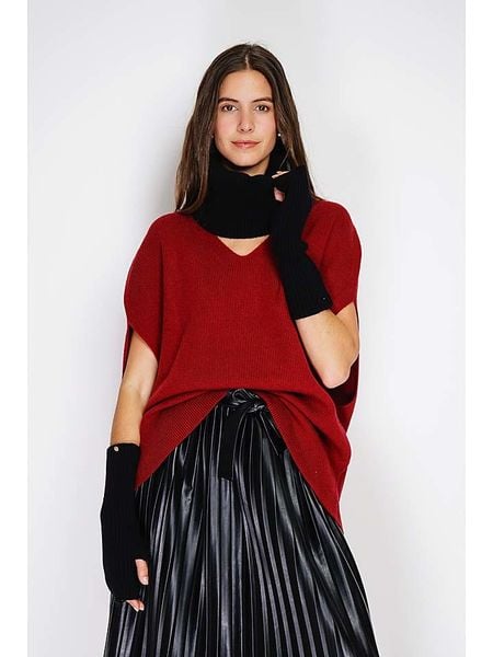 William de Faye Szal-koło w kolorze czarnym - 30 x 28 cm rozmiar: onesize. Czarne szaliki i kominy damskie William De Faye, bez wzorów, z kaszmiru. Za 104.89 zł.