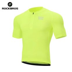 Koszulka kolarska męska ROCKBROS. Szare t-shirty sportowe męskie ROCKBROS, na lato, l, z materiału, bez ramiączek, na fitness i siłownię. Za 101.28 zł.