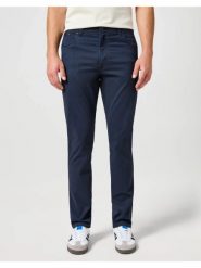 WRANGLER MĘSKIE SPODNIE JEANSOWE TEXAS SLIM DARK NAVY 112358037 W12S012239. Niebieskie spodnie materiałowe męskie Wrangler, bez wzorów, z jeansu. Za 219.99 zł.