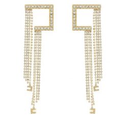 Kolczyki Elisabetta Franchi. Żółte kolczyki damskie Elisabetta Franchi, złote. Za 819.99 zł.
