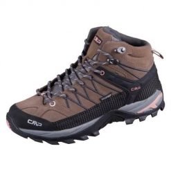 Buty trekkingowe damskie CMP Rigel Mid Wmn WP. Brązowe obuwie trekkingowe damskie CMP. Za 449.99 zł.
