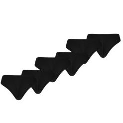 Figi damskie brazylijskie Microfiber 6-pak czarne. Czarne figi damskie Puma, bez wzorów, z elastanu. W wyprzedaży za 286.22 zł.