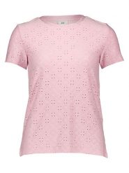 JDY Koszulka "Cathinka" w kolorze jasnoróżowym rozmiar: L. Różowe bluzki damskie JDY, l, bez wzorów, bez kołnierzyka, bez ramiączek. Za 61.46 zł.