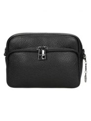 Wojas Skórzana torebka w kolorze czarnym - 18 x 13 x 6,5 cm rozmiar: onesize. Czarne torebki klasyczne damskie Wojas, bez wzorów, z materiału, bez dodatków. Za 220.45 zł.