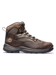 Timberland Skórzane buty turystyczne "Chocorua Trail MId" w kolorze brązowym rozmiar: 42. Brązowe buty trekkingowe męskie Timberland, z materiału, bez zapięcia, outdoorowe. Za 518.45 zł.