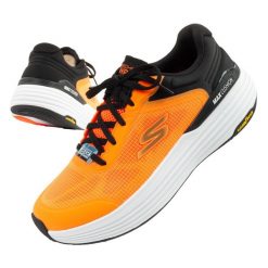 Buty sportowe męskie Skechers Max Cushioning do biegania. Brązowe obuwie do biegania damskie Skechers. Za 299.00 zł.