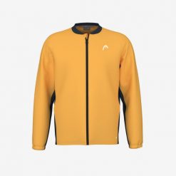 Kurtka męska BREAKER Jacket. Niebieskie kurtki treningowe męskie HEAD, m, bez wzorów, z elastanu. W wyprzedaży za 308.00 zł.