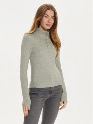 Vero Moda Sweter Happiness 10317993 Szary Slim Fit. Szare swetry klasyczne damskie Vero Moda, l, z syntetyku, bez kołnierzyka. Za 109.99 zł.