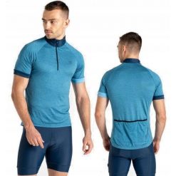Koszulka rowerowa dla mężczyzn Dare2B DMT762. Niebieskie t-shirty sportowe męskie Dare 2b, m, ze skóry, bez ramiączek, trekkingowe. W wyprzedaży za 99.00 zł.