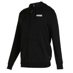 Bluza dresowa męska Puma ESS FZ. Czarne bluzy bez kaptura męskie Puma, m, z dresówki. Za 164.99 zł.
