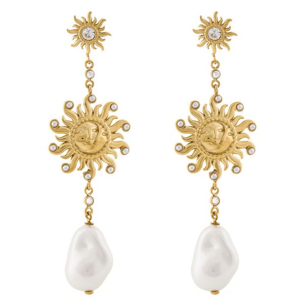 Kolczyki Guess. Żółte kolczyki damskie Guess, złote. Za 329.99 zł.